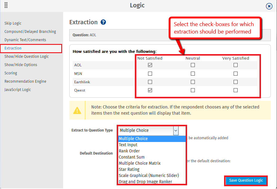 Survey Software Help Image