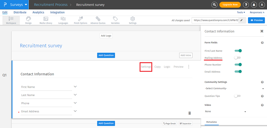 Survey Software Help Image